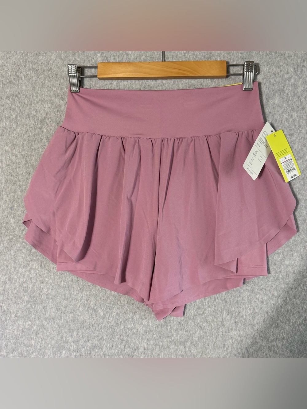 all in motion Dusty Rose Layered Athletic Shorts